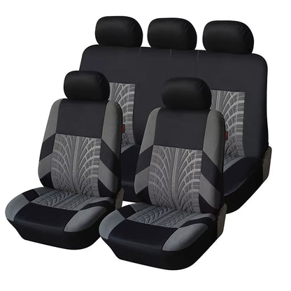Customized Four Seasons Universal Polyester Full Set Car Seat Covers